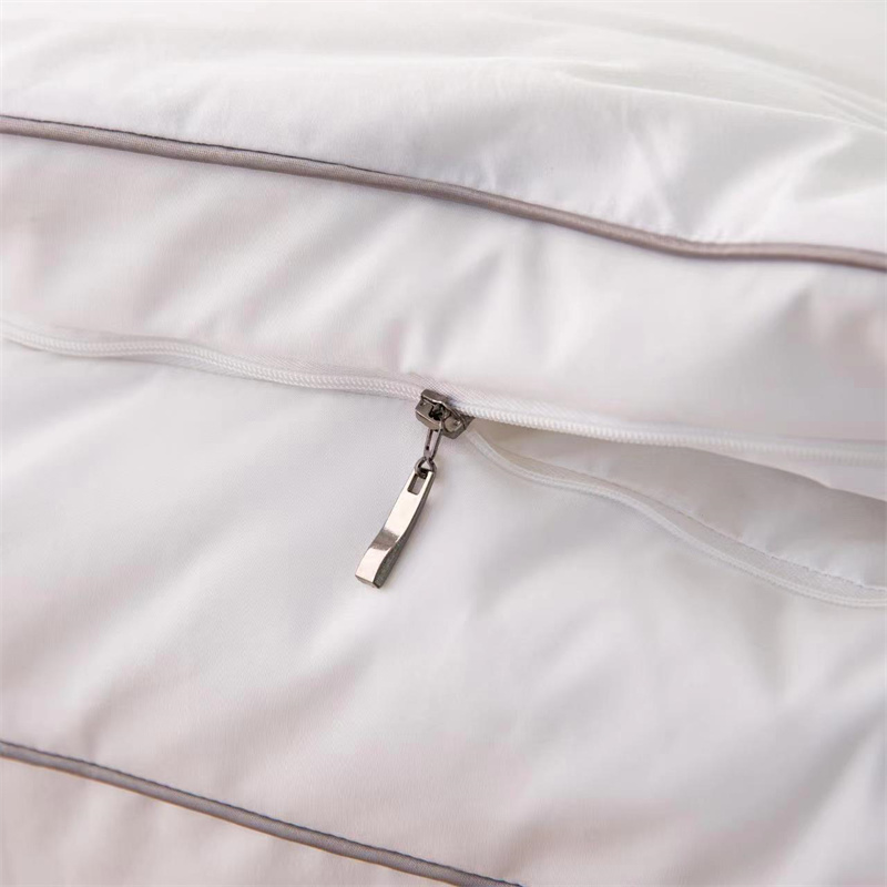 Dubbellagers Madrass Topper Med Dragkedja Kombinerad Microfiber Fyllning Madrass Topper Dubbellagers Madrass Topper Med Dragkedja Kombinerad Microfiber Fyllning Madrass Topper