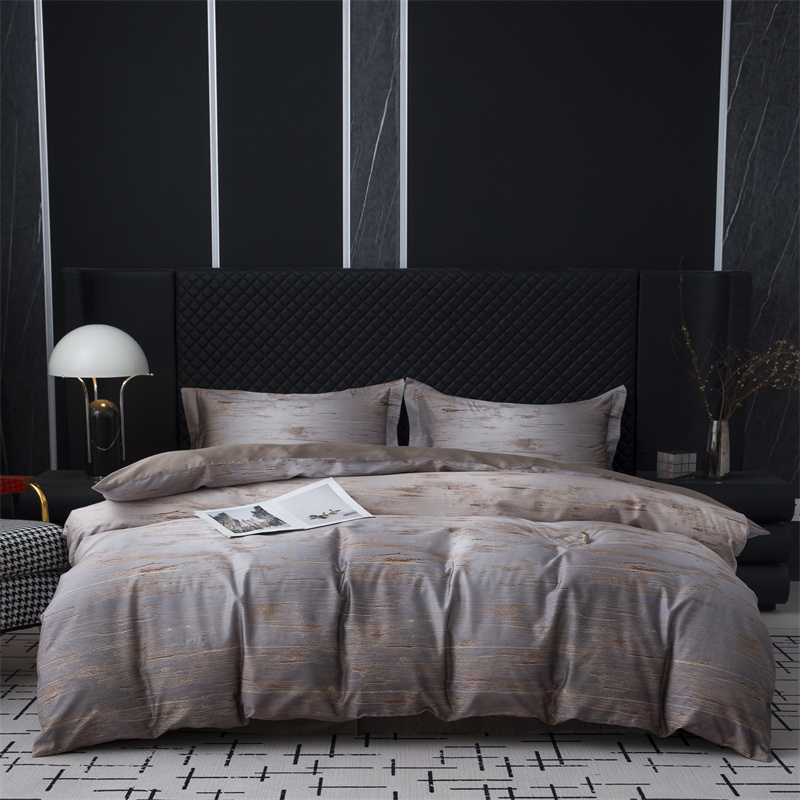 100S Bomull Ny Design Digital Print Sängkläder Set