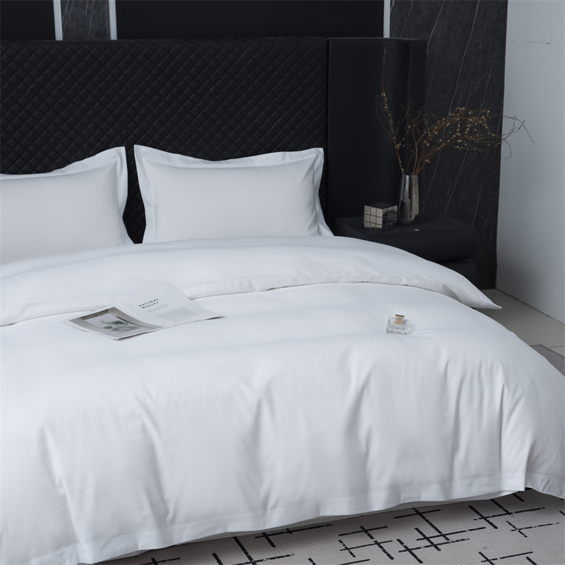 100% polyester 135gsm Tyg Sängkläder Set för Economy Hotel 100% polyester 135gsm Tyg Sängkläder Set för Economy Hotel