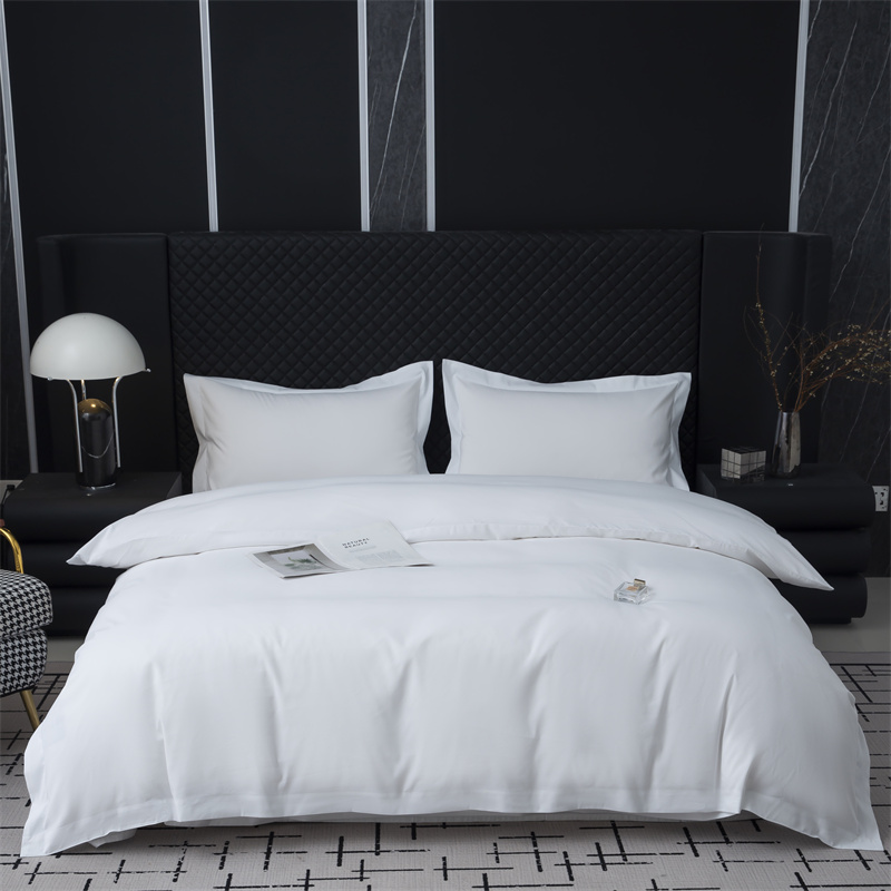 100% polyester 135gsm Tyg Sängkläder Set för Economy Hotel 100% polyester 135gsm Tyg Sängkläder Set för Economy Hotel