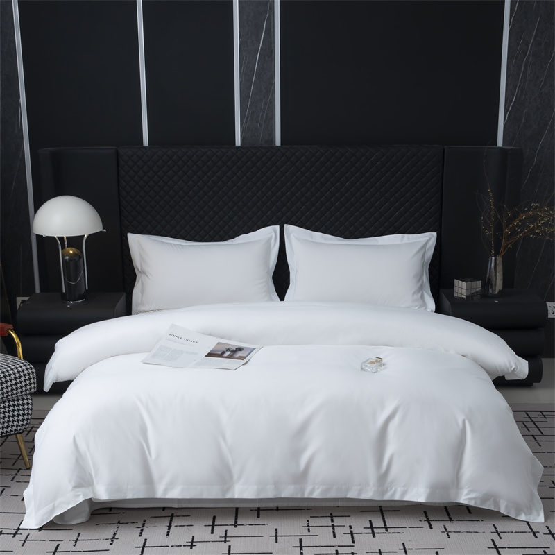 50% Bomull 50% Polyester 300TC Tyg Sängkläder Set För Star Hotel