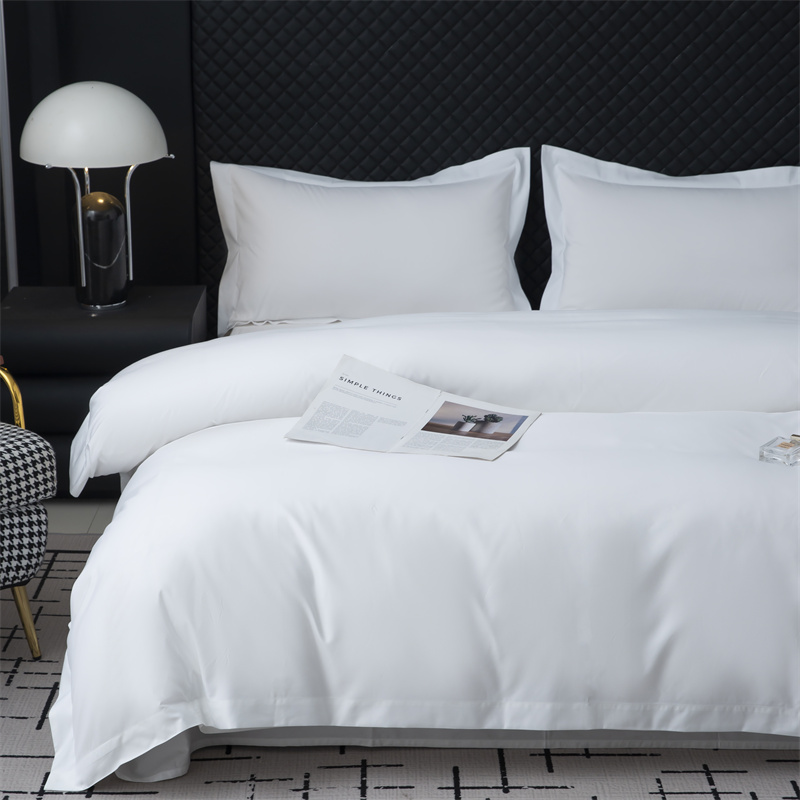 50% Bomull 50% Polyester 300TC Tyg Sängkläder Set För Star Hotel 50% Bomull 50% Polyester 300TC Tyg Sängkläder Set För Star Hotel
