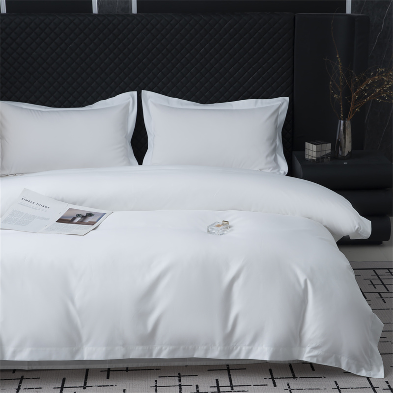 50% Bomull 50% Polyester 300TC Tyg Sängkläder Set För Star Hotel 50% Bomull 50% Polyester 300TC Tyg Sängkläder Set För Star Hotel