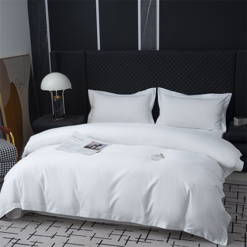 50% Bomull 50% Polyester 300TC Tyg Sängkläder Set För Star Hotel 50% Bomull 50% Polyester 300TC Tyg Sängkläder Set För Star Hotel