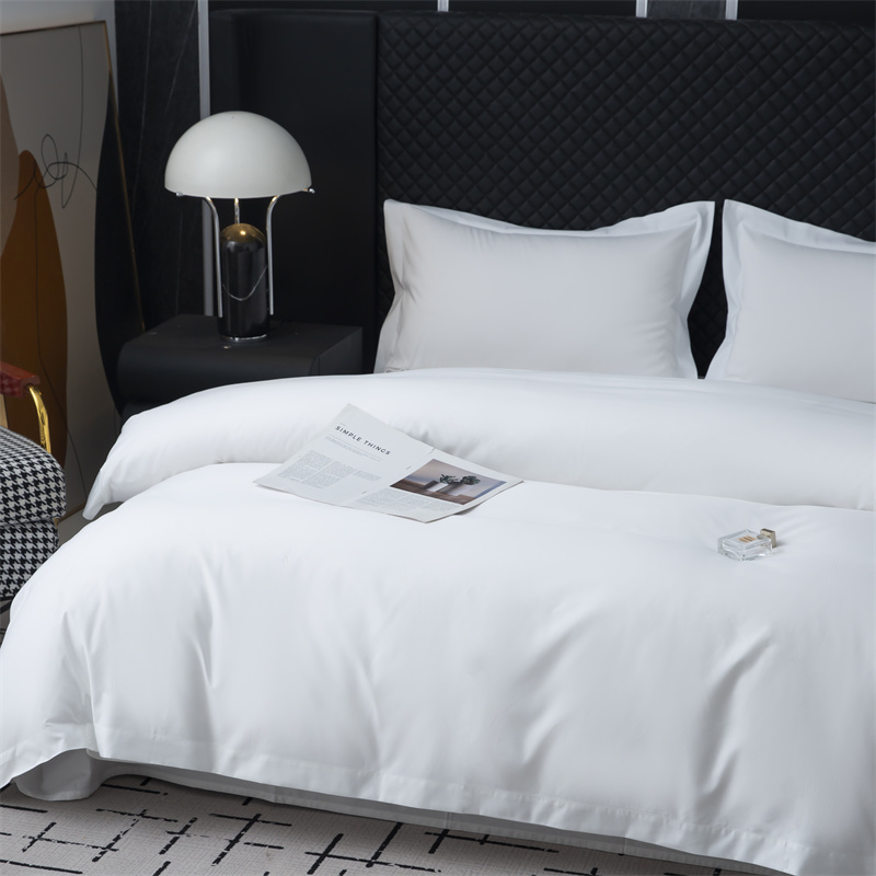 50% Bomull 50% Polyester 300TC Tyg Sängkläder Set För Star Hotel 50% Bomull 50% Polyester 300TC Tyg Sängkläder Set För Star Hotel