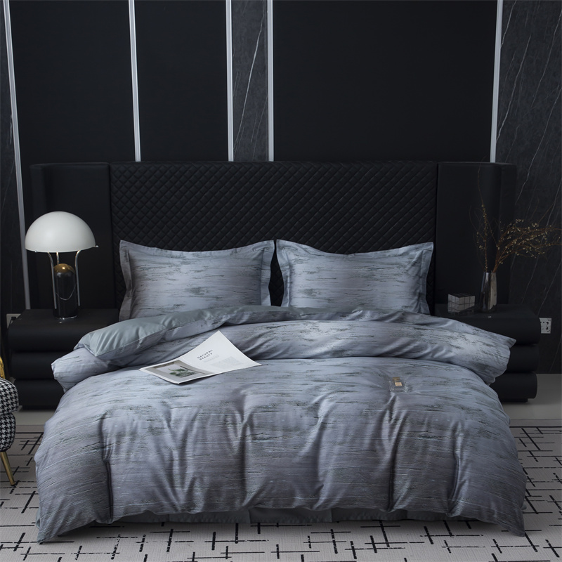 Impressionistiskt digitaltryck 100S sängkläder i bomull