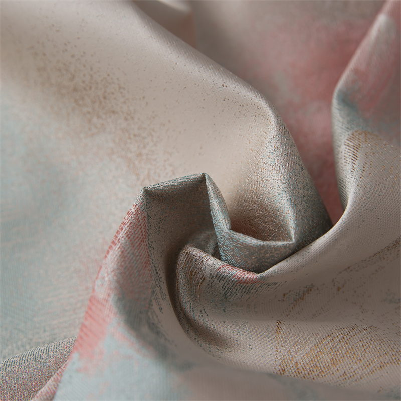 Impressionistiskt garnfärgat Jacquard 80S bomullssängset Impressionistiskt garnfärgat Jacquard 80S bomullssängset