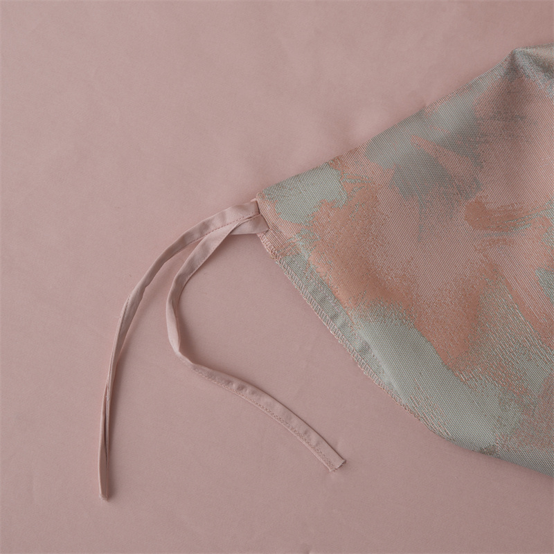 Impressionistiskt garnfärgat Jacquard 80S bomullssängset Impressionistiskt garnfärgat Jacquard 80S bomullssängset