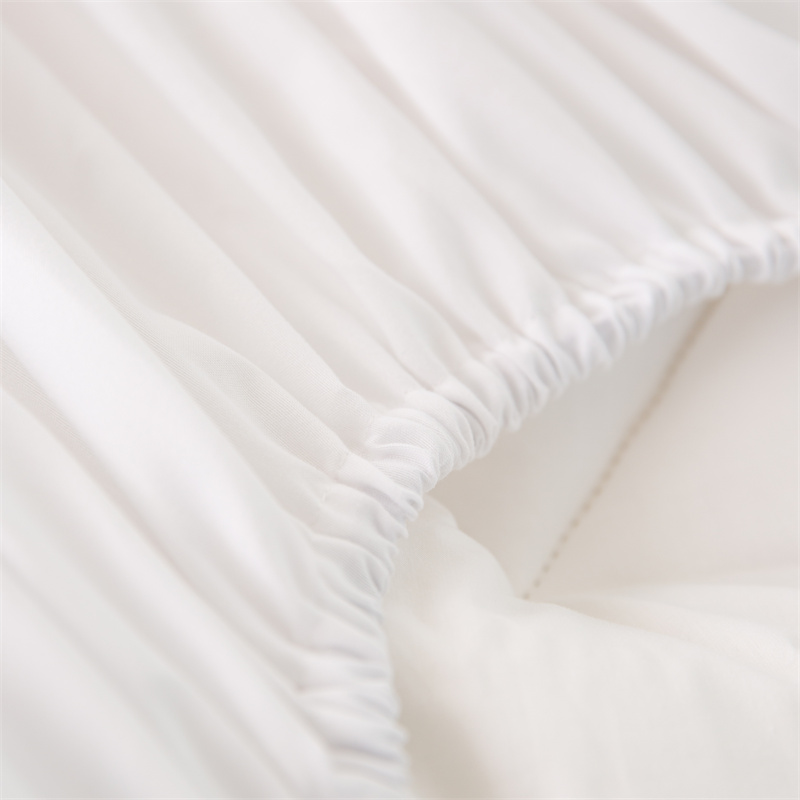 Wave Quilting Design Microfiber Fyllning Madrass Topper Wave Quilting Design Microfiber Fyllning Madrass Topper