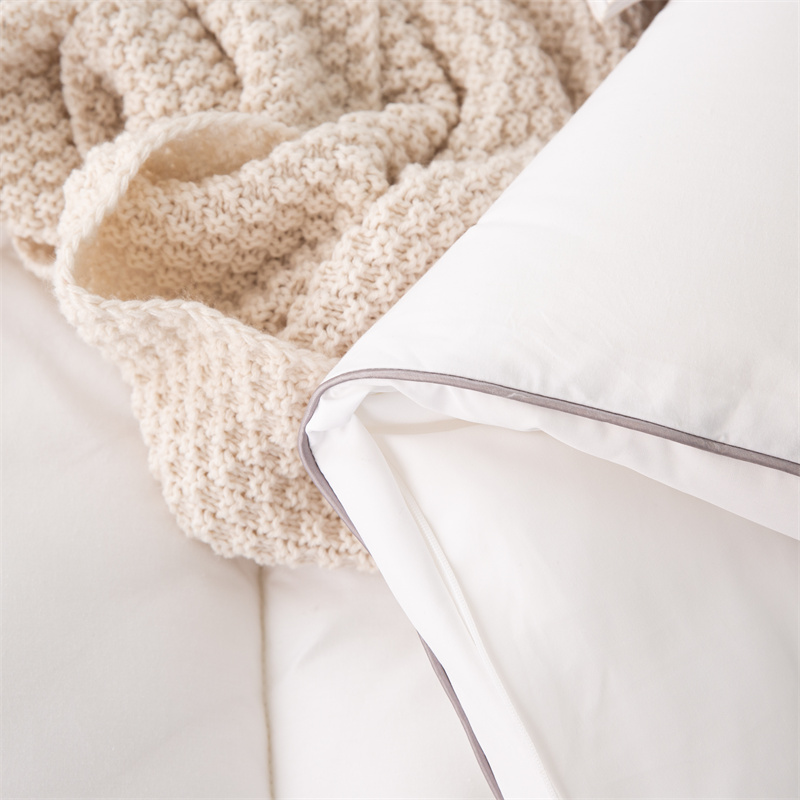 Dubbellagers Madrass Topper Med Dragkedja Kombinerad Microfiber Fyllning Madrass Topper Dubbellagers Madrass Topper Med Dragkedja Kombinerad Microfiber Fyllning Madrass Topper