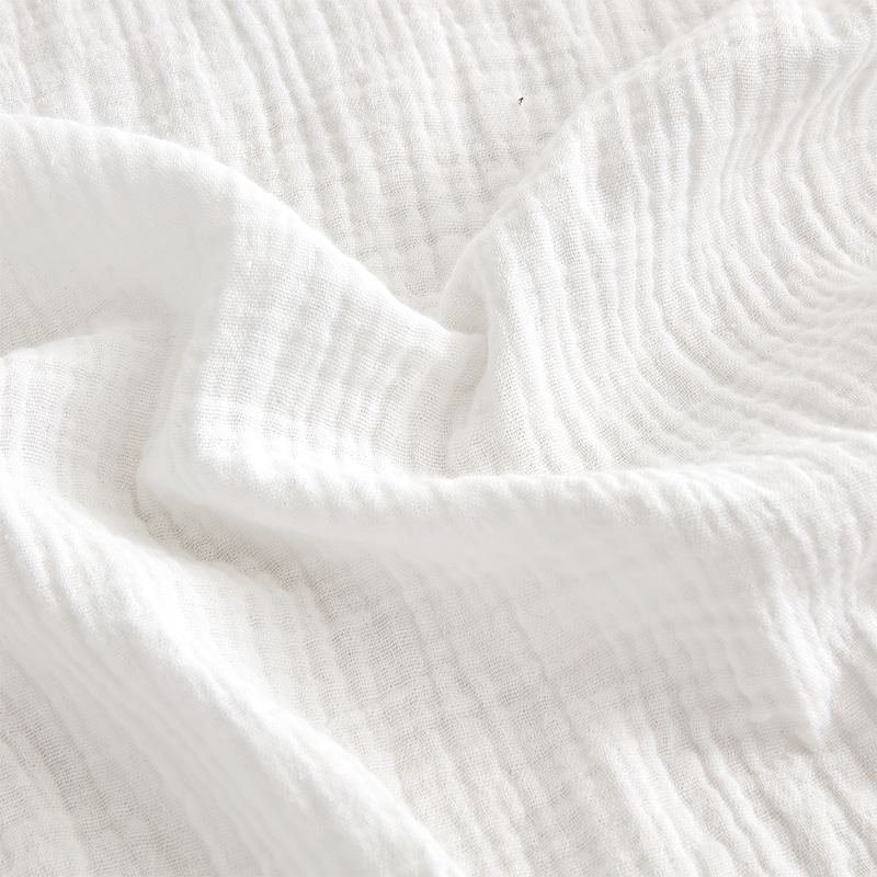 Dubbellagers Gaze Bomullstyg Sjalkrage Hotell Badrock Dubbellagers Gaze Bomullstyg Sjalkrage Hotell Badrock