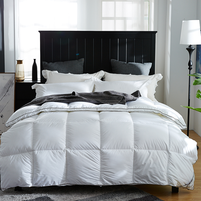 Ankdun Varmt mjukt täcke med passpoal 100% bomull