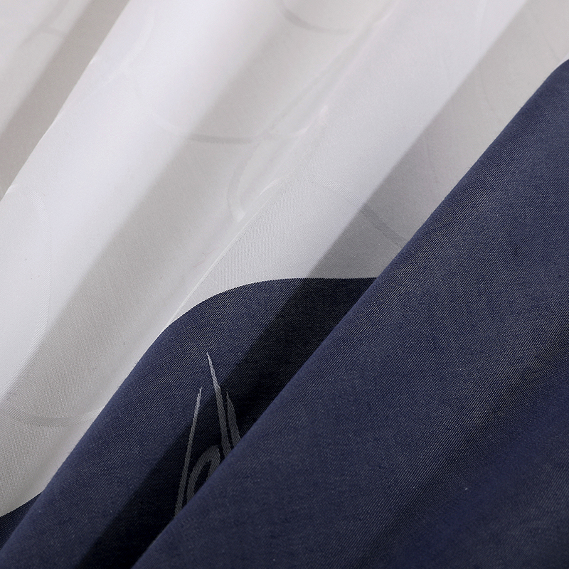 Garnfärgad anpassad logotyp 100% bomull sängkläder set Garnfärgad anpassad logotyp 100% bomull sängkläder set